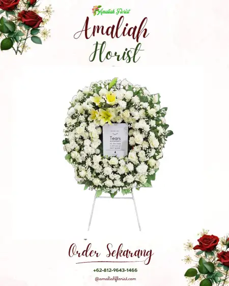 Krans Bunga Duka Kotabumi Selatan